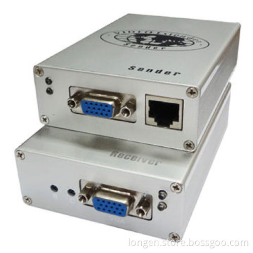 VGA Extender by Cat5e, Uses UTP Cable to Extend Signals to 300mNew